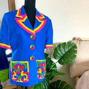 Vintage Suri Linen Jacket